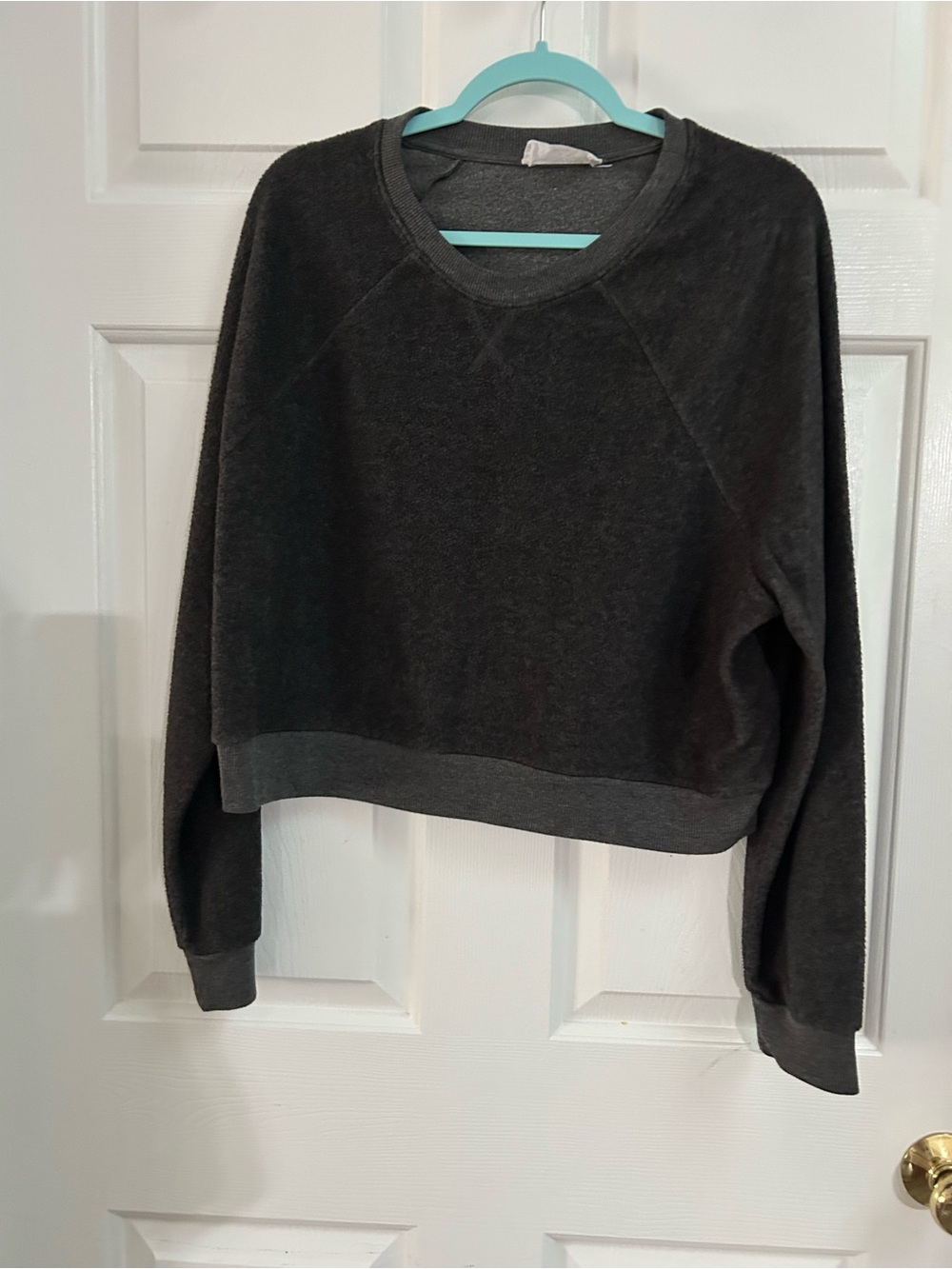 Double Zero Charcoal Crewneck Sweatshirt